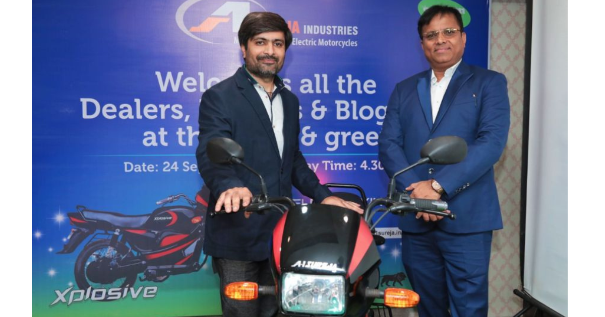 A-1 Sureja Industries launches India's first e-bike 